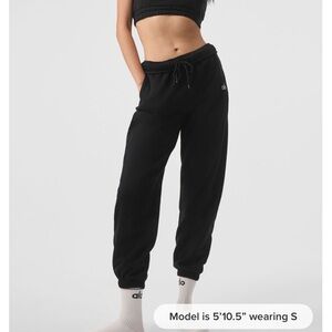 Alo accolade sweat pants black Size Small
